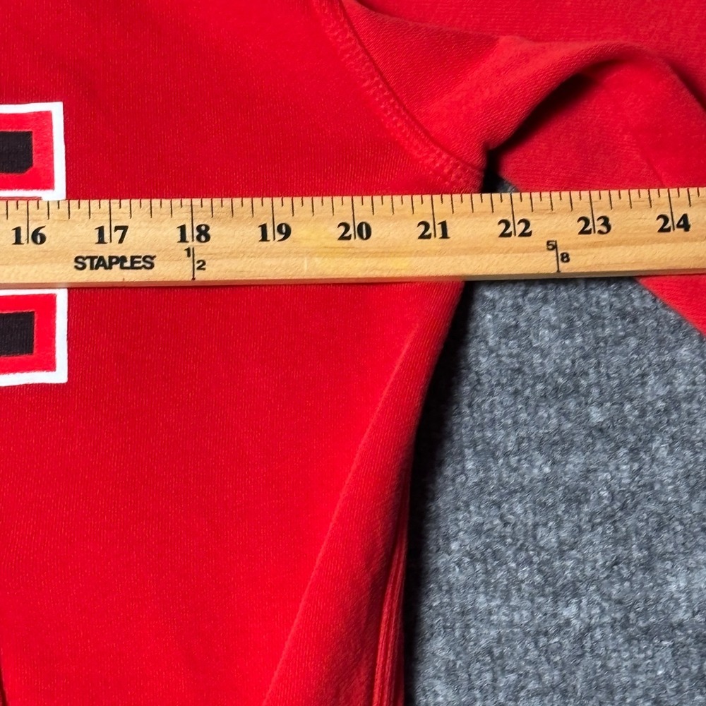 Nike Hoodie Mens Small Red The Ville Jason Graphic Pullover 598437-657 - Picture 11 of 16